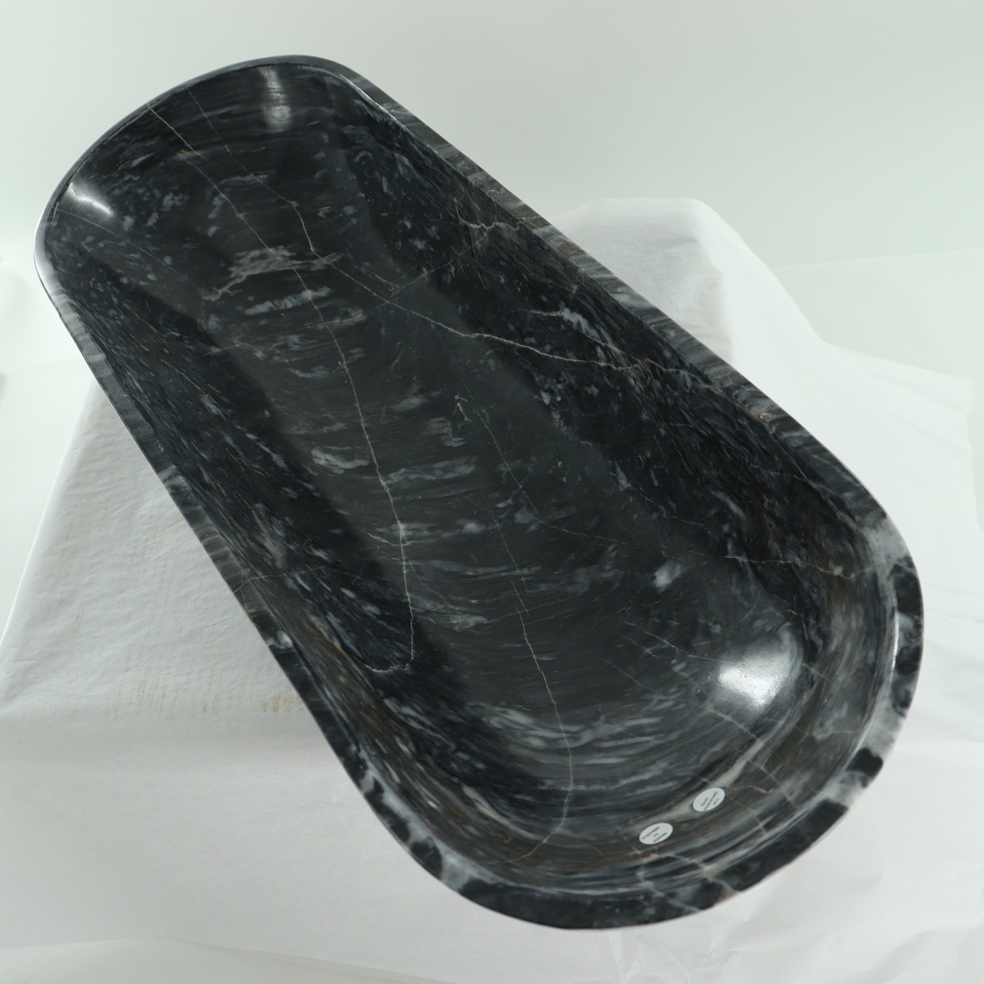Marble Canoe Bowl - Expert Wholesale and Supplier of Wholesale Crystals & Bulk Gemstones, ["Bowls","canoe","close_30","Mexico","onyx"]