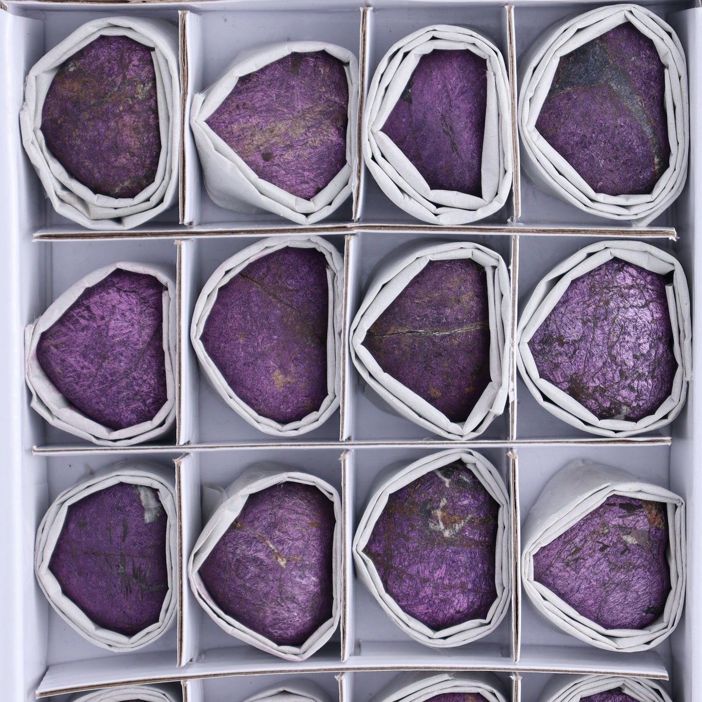Purpurite Velvet Hearts Set of 20