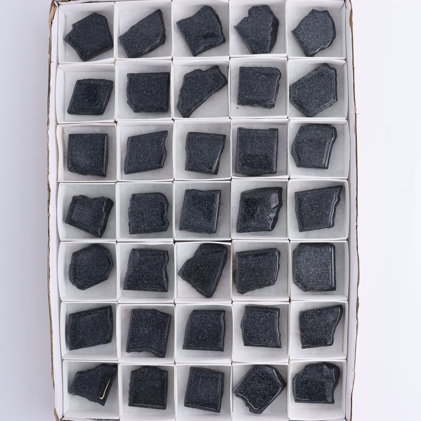 Specularite Flat of 35 - Expert Wholesale and Supplier of Wholesale Crystals & Bulk Gemstones, ["flat","Flats","Specularite","United States"]