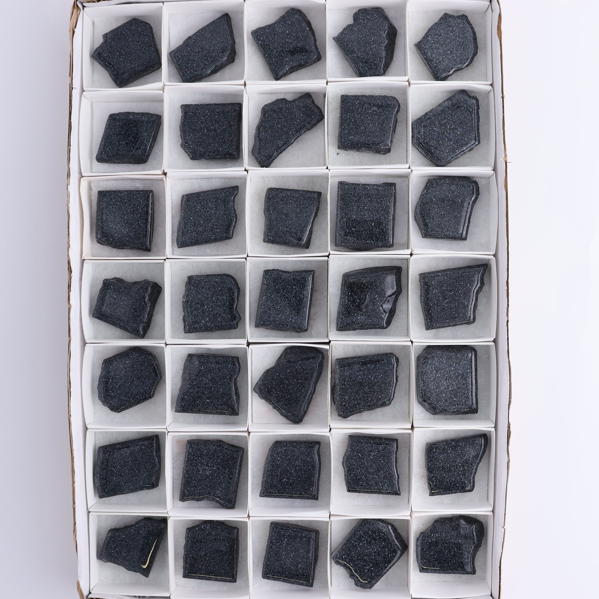 Specularite Flat of 35 - Expert Wholesale and Supplier of Wholesale Crystals & Bulk Gemstones, ["flat","Flats","Specularite","United States"]
