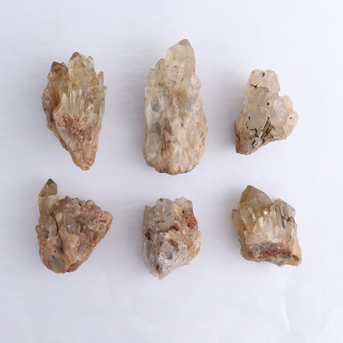 Congo Citrine Set of 6 - wholesale crystals