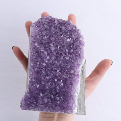 Uruguay Amethyst Cut Base Set of 6 - Expert Wholesale and Supplier of Wholesale Crystals & Bulk Gemstones, ["Amethyst","Cut Base","Uruguay"]