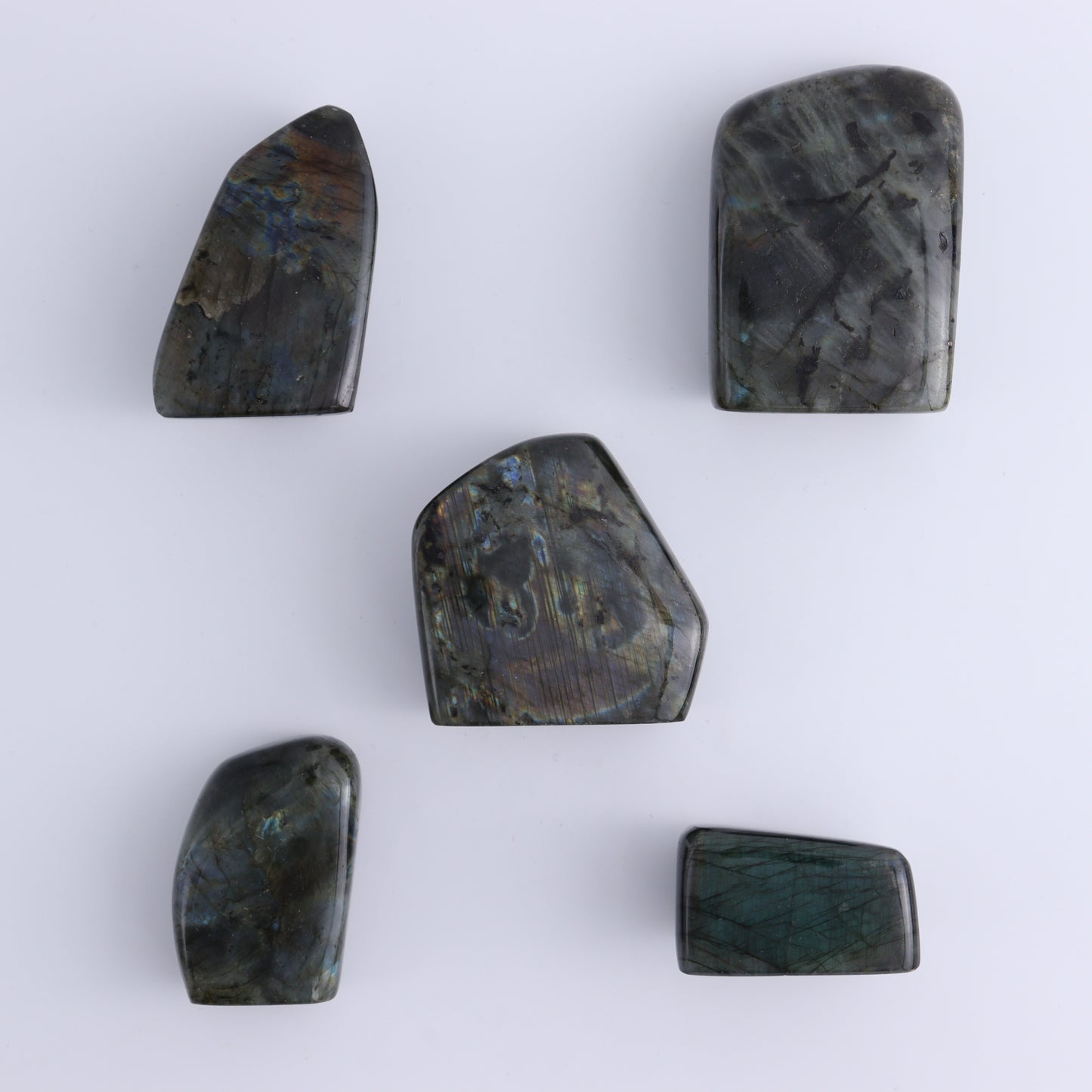Labradorite Freeform Set of 10 - Expert Wholesale and Supplier of Wholesale Crystals & Bulk Gemstones, ["Freeforms","Labradorite","Madagascar"]