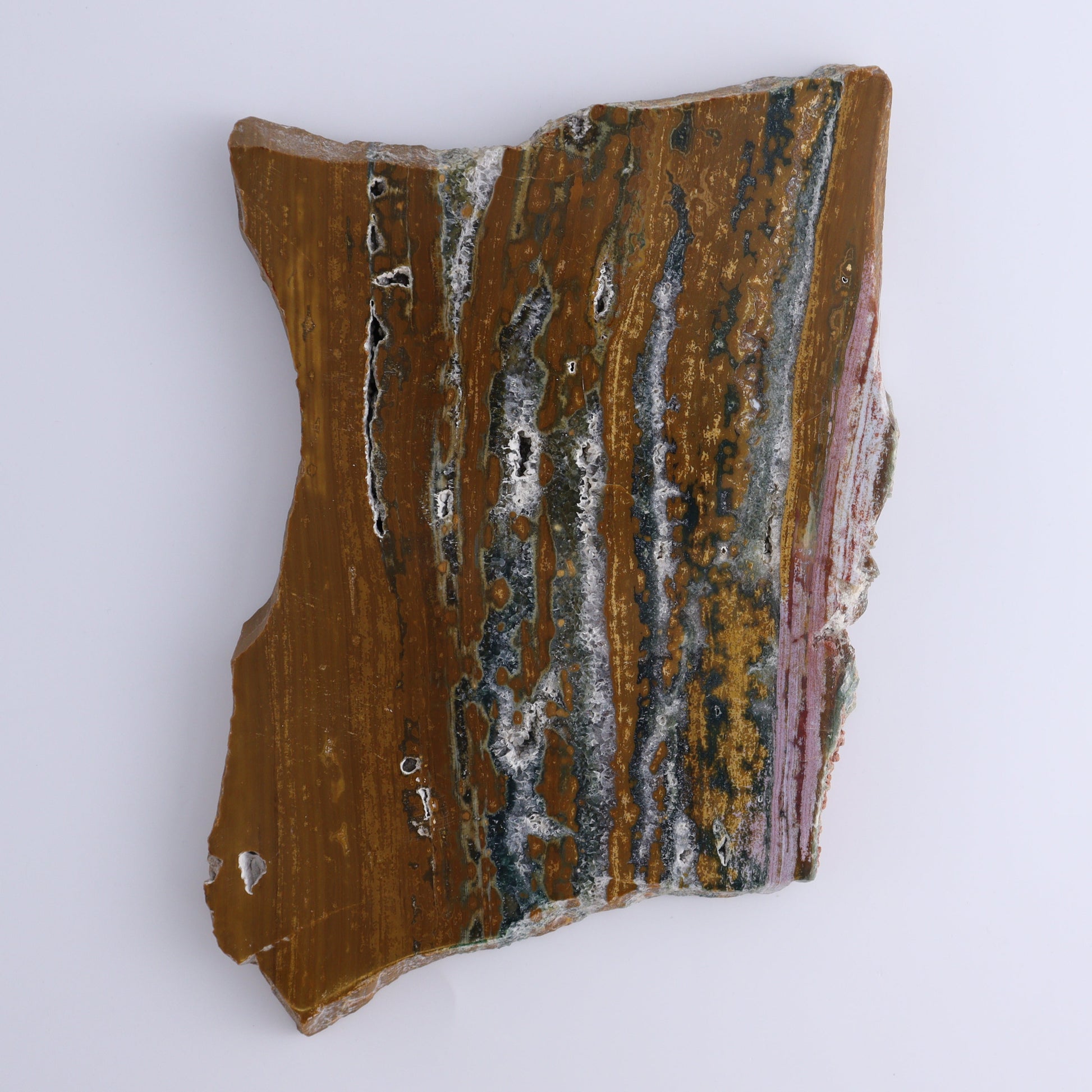 Ocean Jasper Slices & Slabs Set of 3 - Expert Wholesale and Supplier of Wholesale Crystals & Bulk Gemstones, ["close_50","Freeforms","jasper","Ocean Jasper"]
