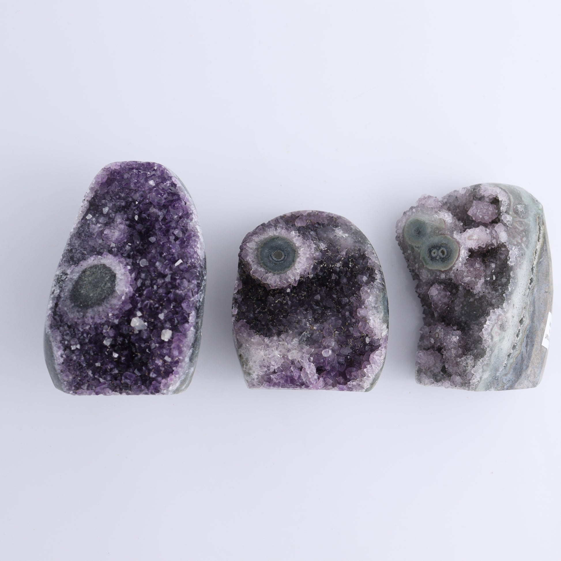 Uruguay Amethyst Set of 5 - Expert Wholesale and Supplier of Wholesale Crystals & Bulk Gemstones, ["Amethyst","Freeforms","Uruguay"]