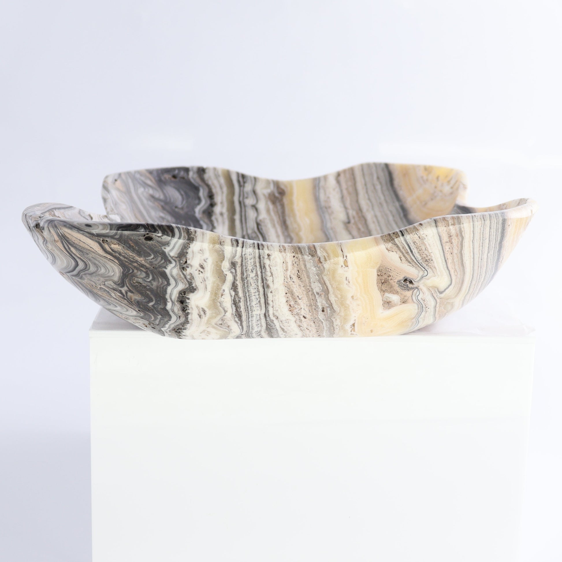 Zebra Onyx Bowl - Expert Wholesale and Supplier of Wholesale Crystals & Bulk Gemstones, ["Bowls","Mexico","onyx"]