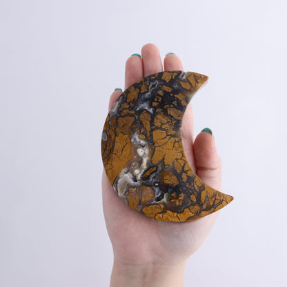 Brecciated Jasper Moons Set of 6 - Expert Wholesale and Supplier of Wholesale Crystals & Bulk Gemstones, ["Brecciated Jasper","Indonesia","moons"]