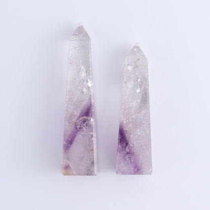 Amethyst Obelisks Set of 6 - Expert Wholesale and Supplier of Wholesale Crystals & Bulk Gemstones, ["Amethyst","Brazil","Obelisk"]