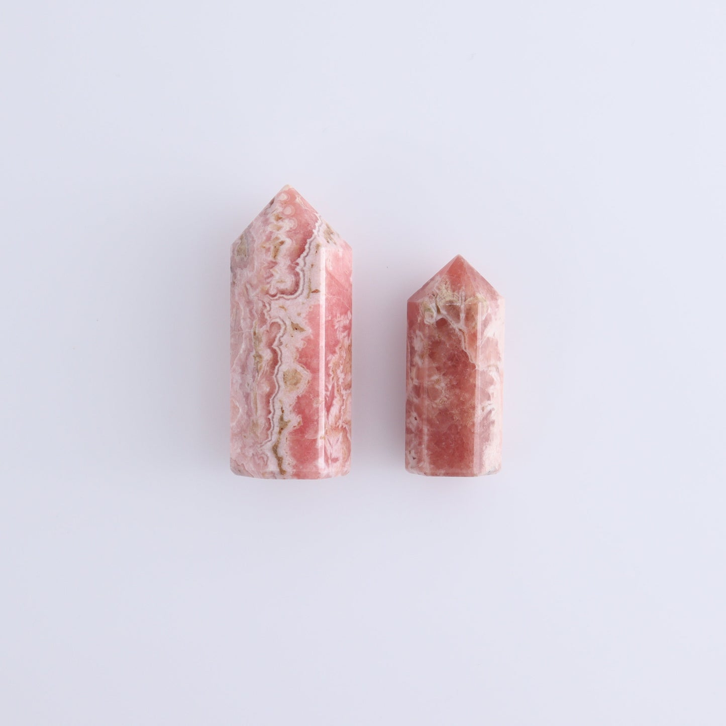 Rhodochrosite Towers Set of 4 - Expert Wholesale and Supplier of Wholesale Crystals & Bulk Gemstones, ["Argentina","Rhodochrosite","Towers"]