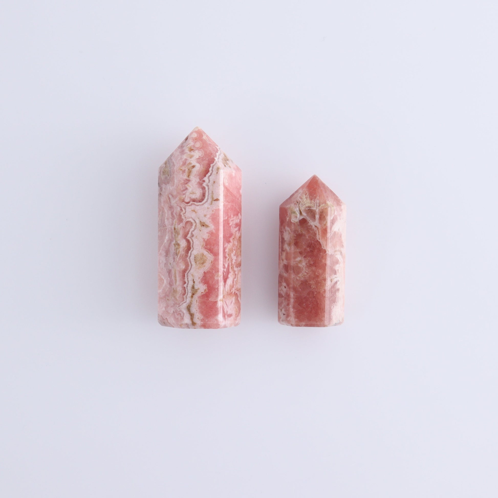 Rhodochrosite Towers Set of 4 - Expert Wholesale and Supplier of Wholesale Crystals & Bulk Gemstones, ["Argentina","Rhodochrosite","Towers"]