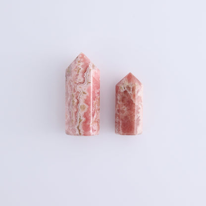 Rhodochrosite Towers Set of 4 - Expert Wholesale and Supplier of Wholesale Crystals & Bulk Gemstones, ["Argentina","Rhodochrosite","Towers"]