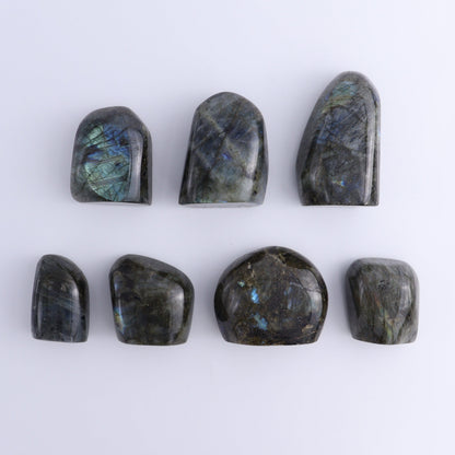 Labradorite Freeform Set of 7 - Expert Wholesale and Supplier of Wholesale Crystals & Bulk Gemstones, ["Freeforms","Labradorite","Madagascar"]