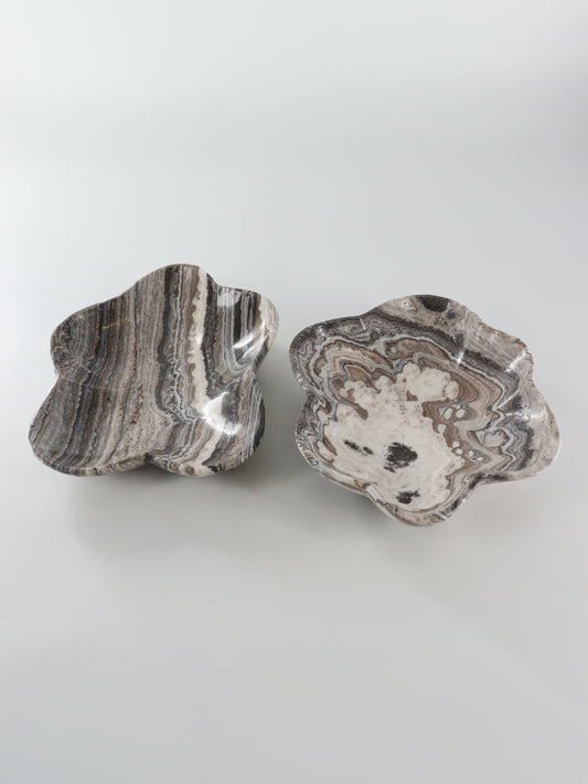 Zebra Onyx Bowls Set of 2 - Expert Wholesale and Supplier of Wholesale Crystals & Bulk Gemstones, []