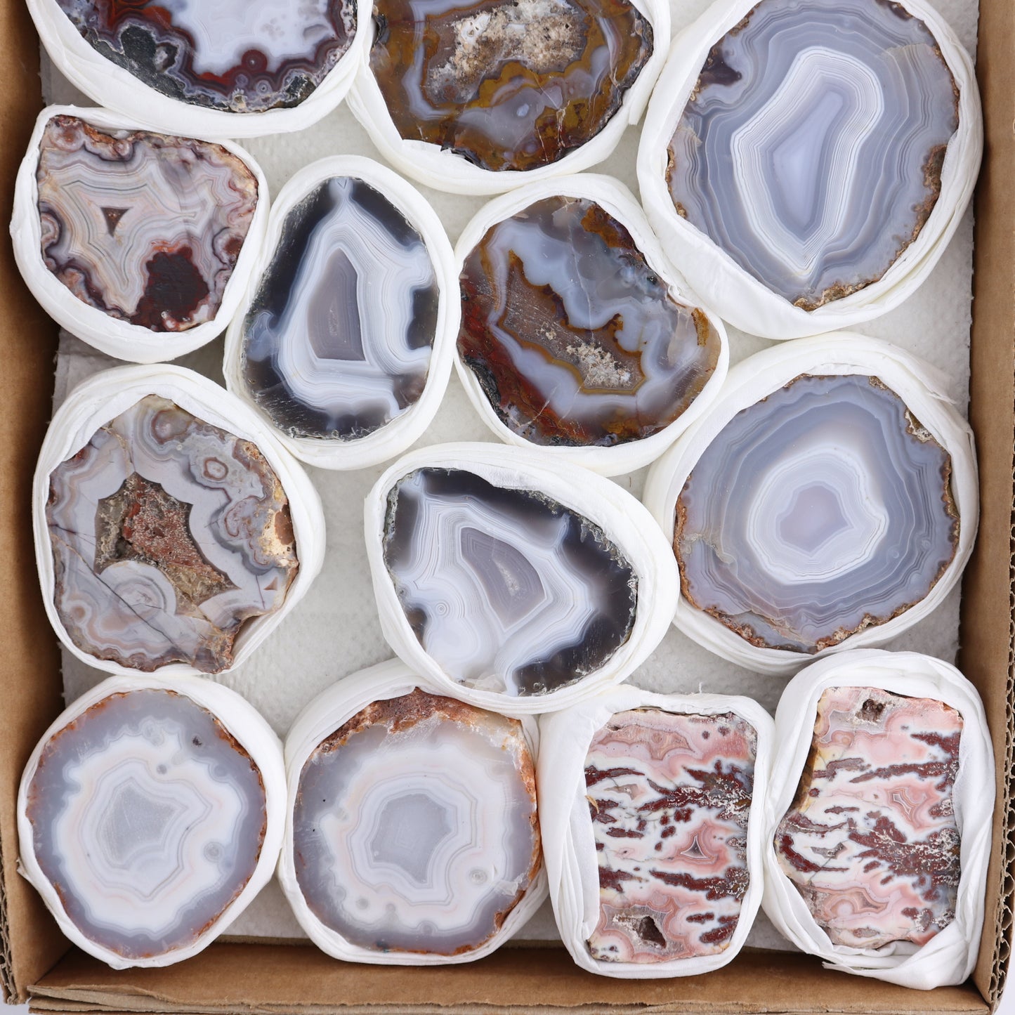Imperfect Polish Agate Flat