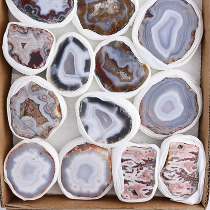 Imperfect Polish Agate Flat