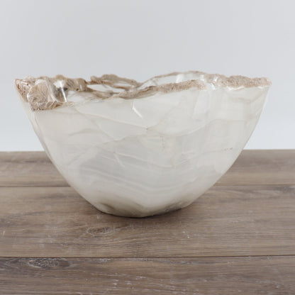 Mexican Onyx/Calcite Bowl 12"