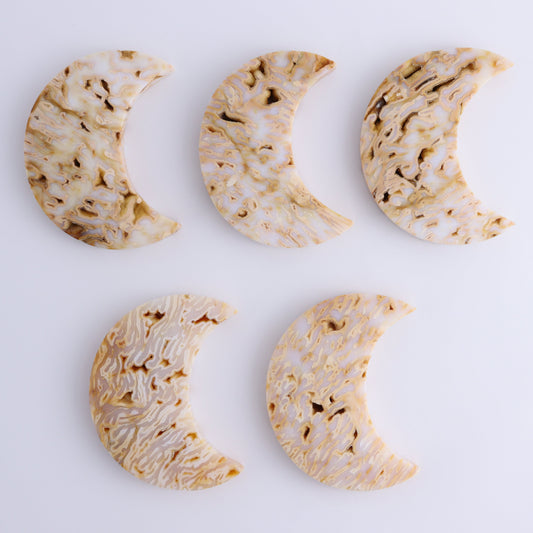 Agate Moons Set of 5 - Expert Wholesale and Supplier of Wholesale Crystals & Bulk Gemstones, ["Agate","moons"]