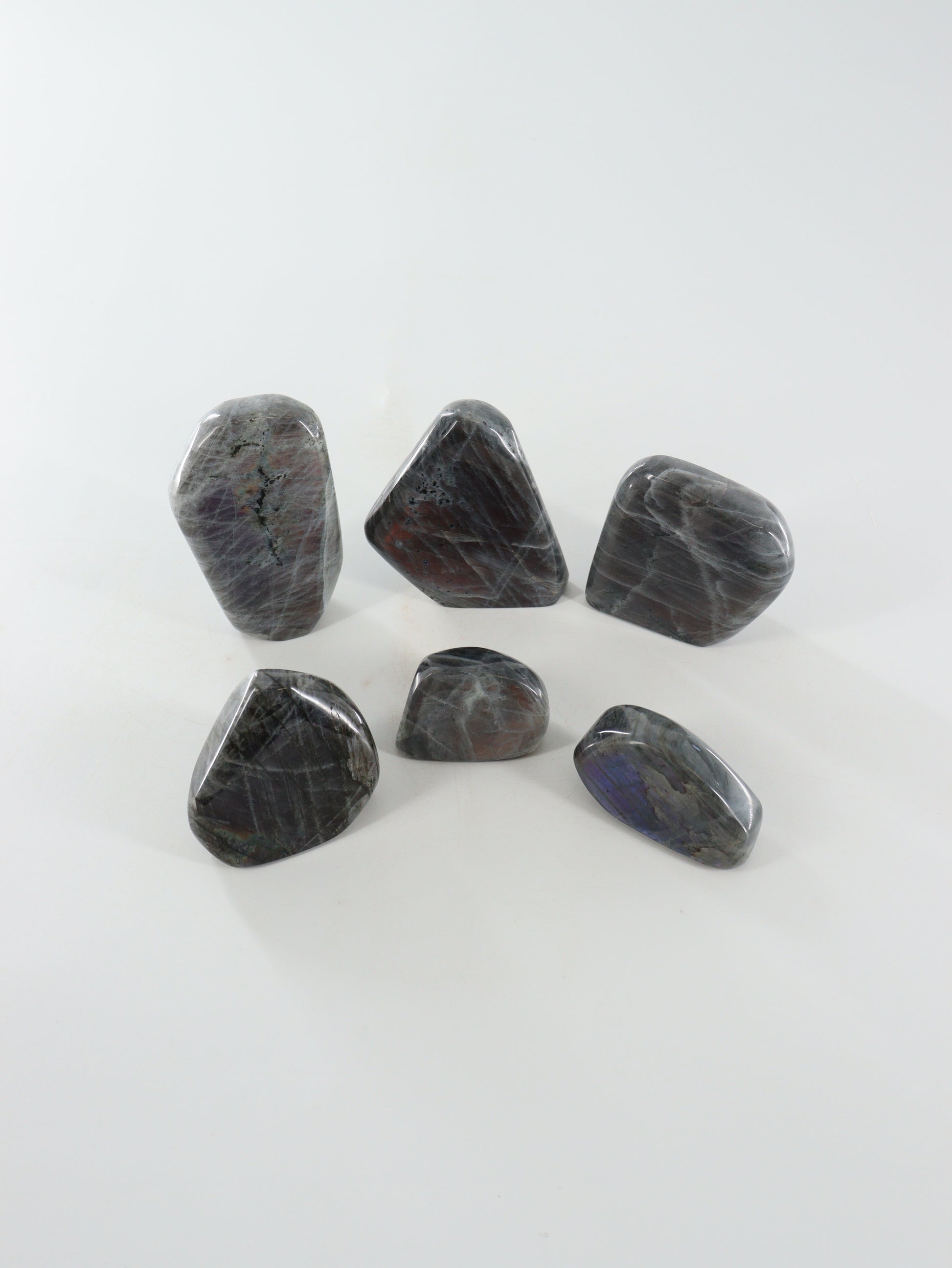 Labradorite Freeforms Set of 6 - Expert Wholesale and Supplier of Wholesale Crystals & Bulk Gemstones, []