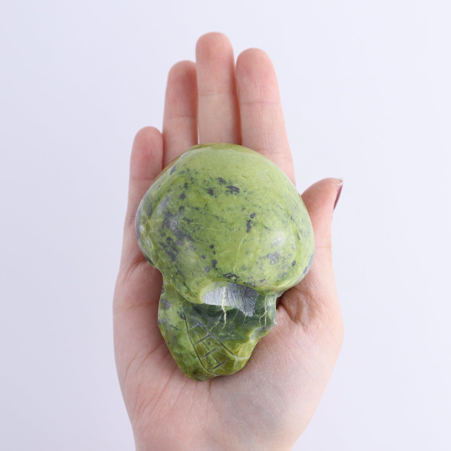 Serpentine Skulls Set of 3