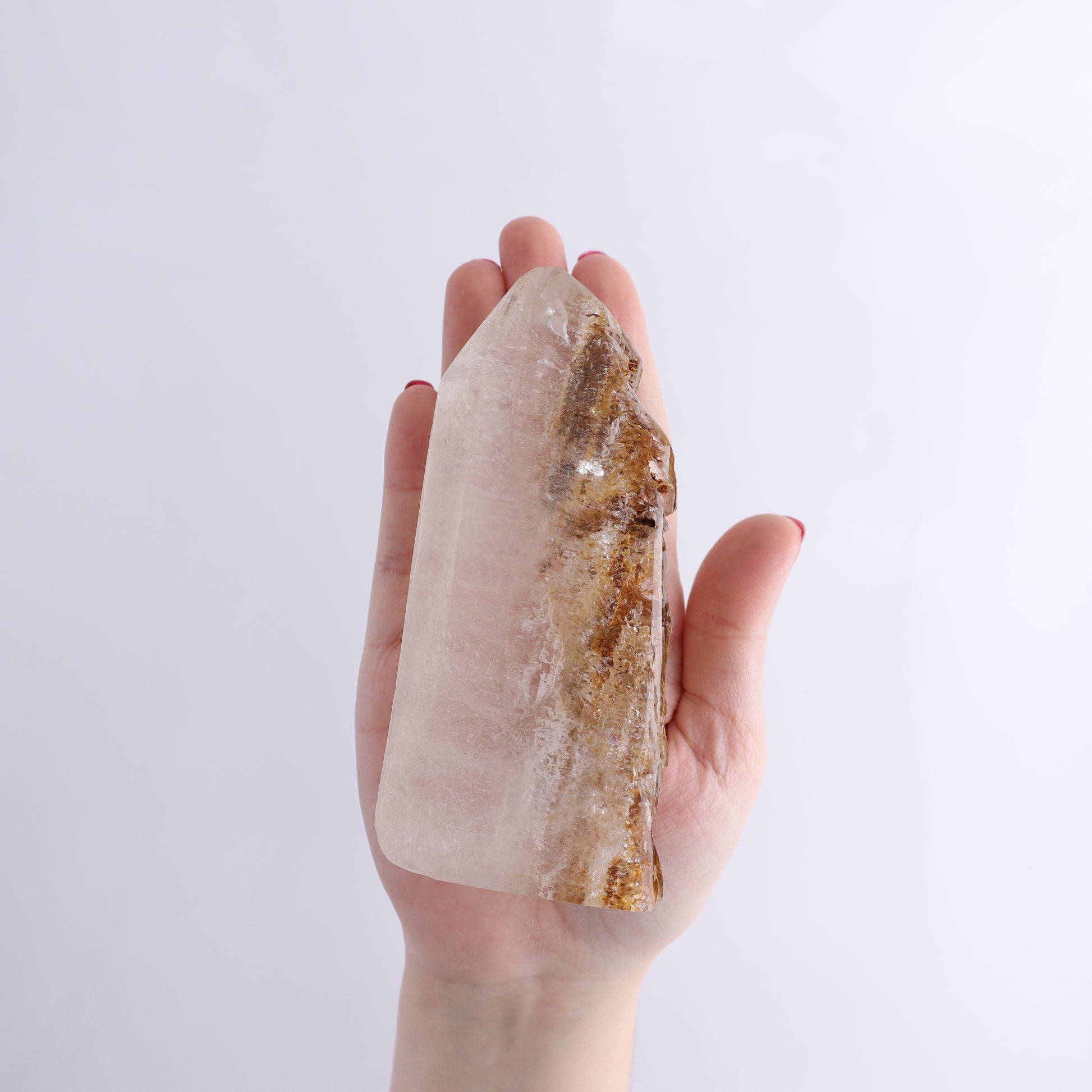 Inclusion Quartz Freeform Set of 4 from Madagascar - Expert Wholesale and Supplier of Wholesale Crystals & Bulk Gemstones, ["close_70","Freeform","Madagascar","Quartz"]