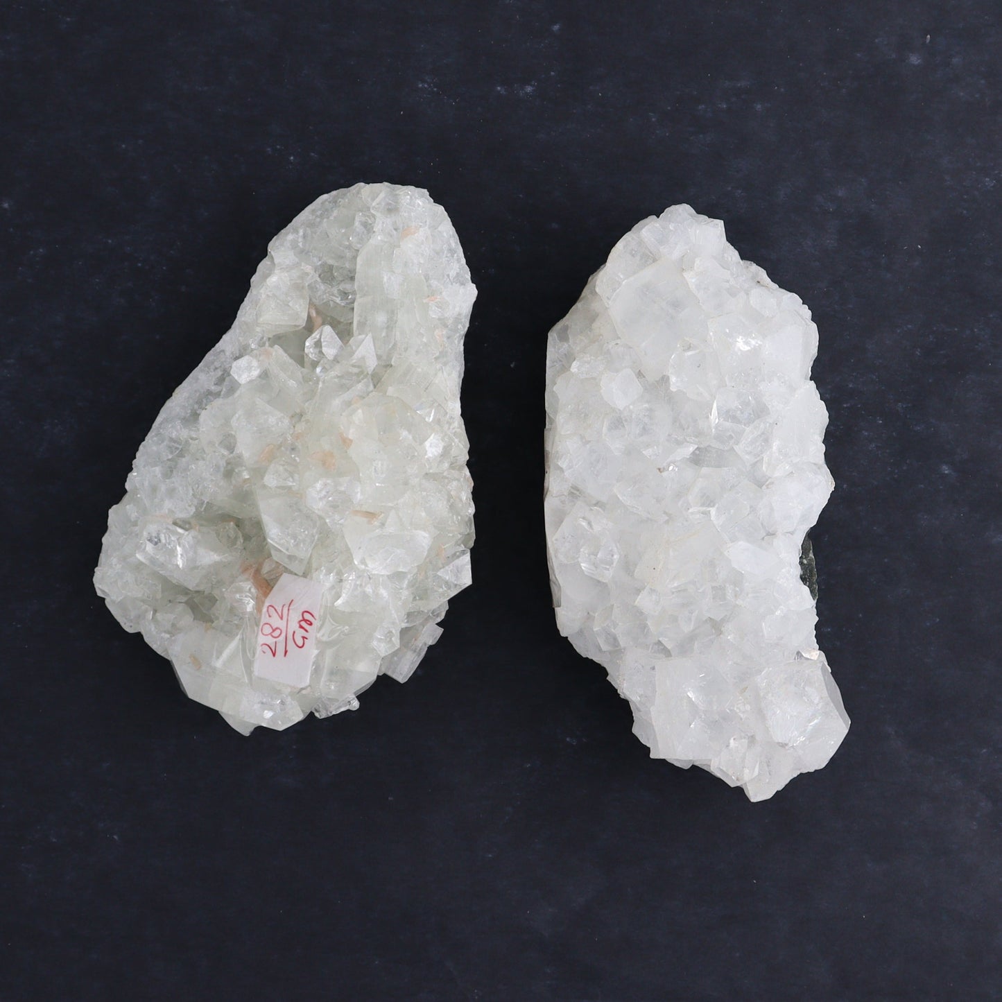Apophyllite Clusters Set of 6 - Expert Wholesale and Supplier of Wholesale Crystals & Bulk Gemstones, ["Apophyllite","close_50","Clusters","Flats"]