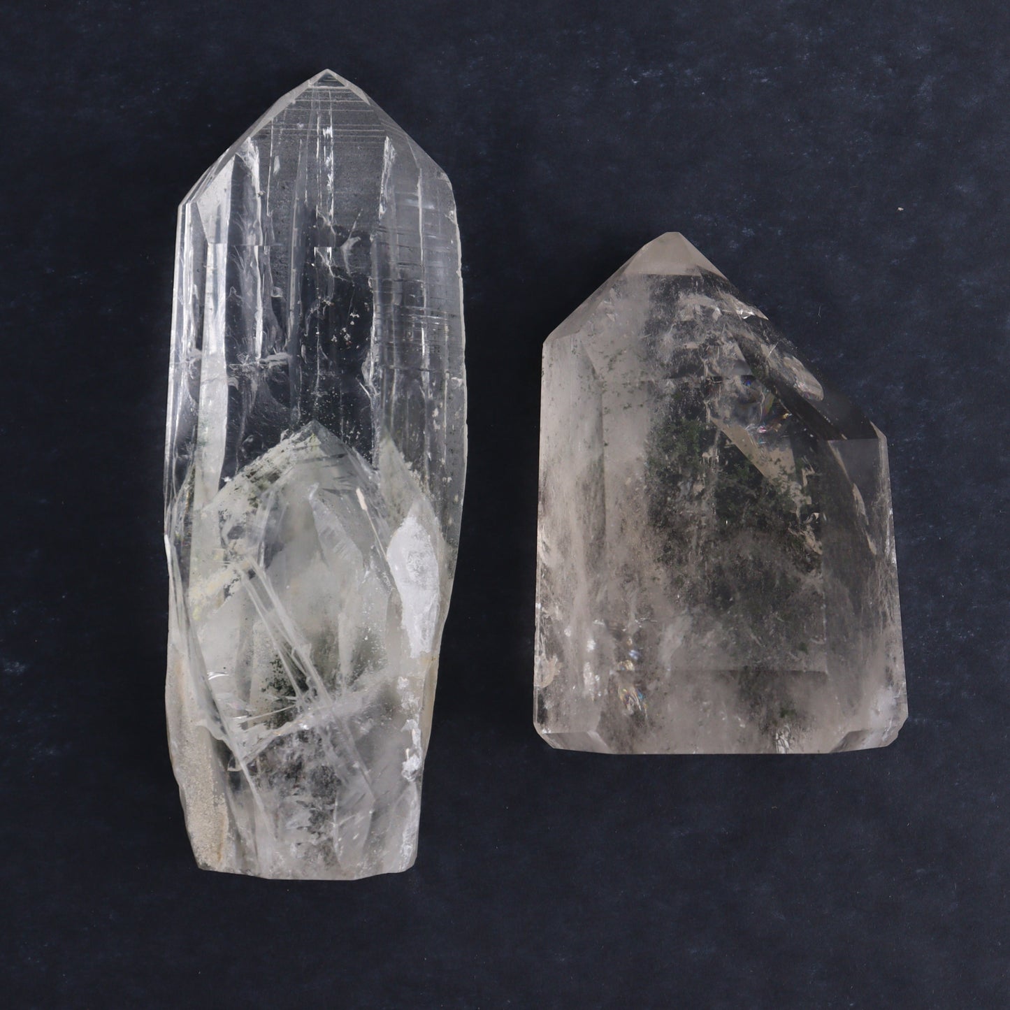 Garden Quartz Towers Set of 4 - Expert Wholesale and Supplier of Wholesale Crystals & Bulk Gemstones, ["Garden Quartz","Quartz","Towers"]