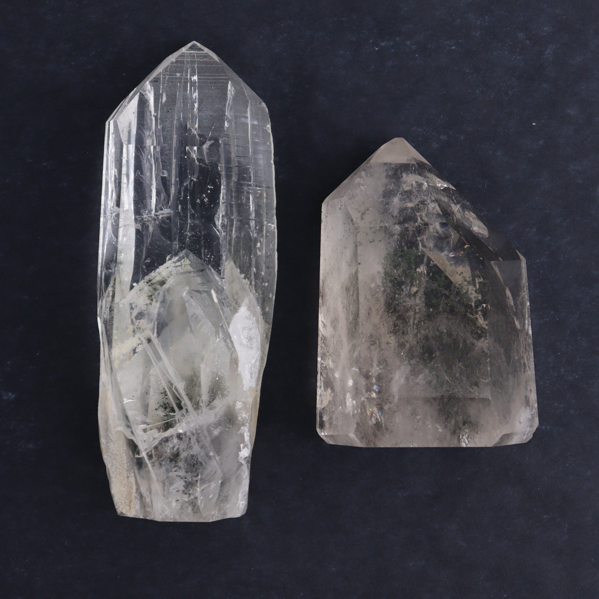 Garden Quartz Towers Set of 4 - Expert Wholesale and Supplier of Wholesale Crystals & Bulk Gemstones, ["Garden Quartz","Quartz","Towers"]