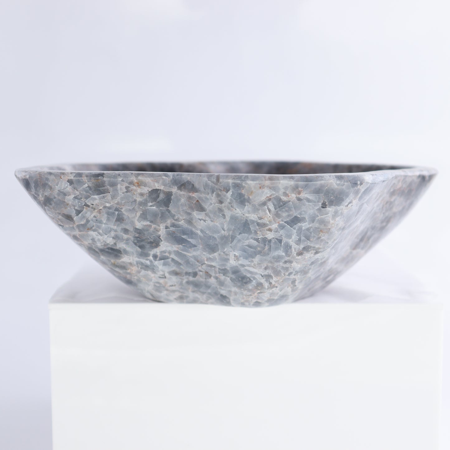 Blue Calcite Bowls Set of 3 - Expert Wholesale and Supplier of Wholesale Crystals & Bulk Gemstones, ["Blue Calcite","bowl","Bowls","Calcite","Mexico"]