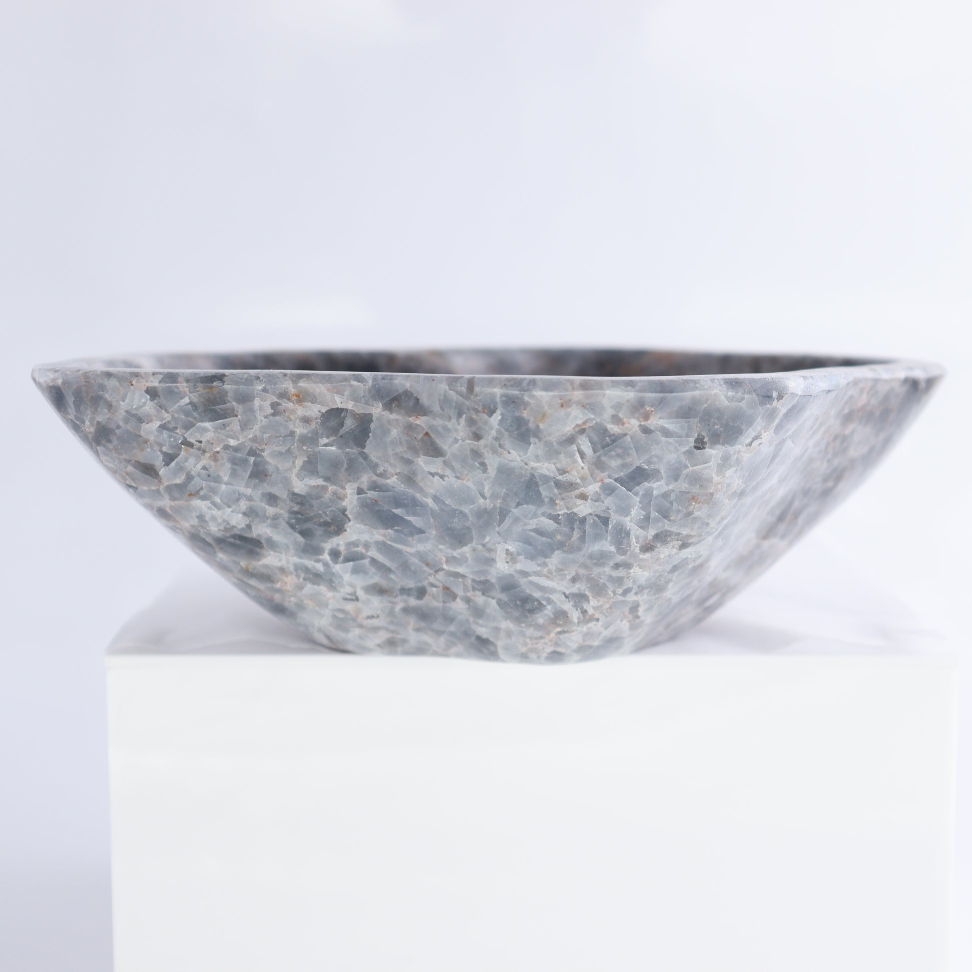 Blue Calcite Bowls Set of 3 - Expert Wholesale and Supplier of Wholesale Crystals & Bulk Gemstones, ["Blue Calcite","bowl","Bowls","Calcite","Mexico"]