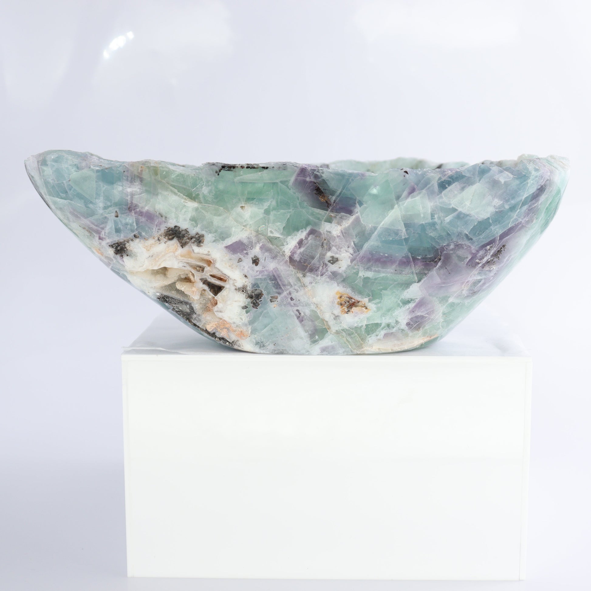 Fluorite Bowl - Expert Wholesale and Supplier of Wholesale Crystals & Bulk Gemstones, ["Bowls","Fluorite","Mexico"]