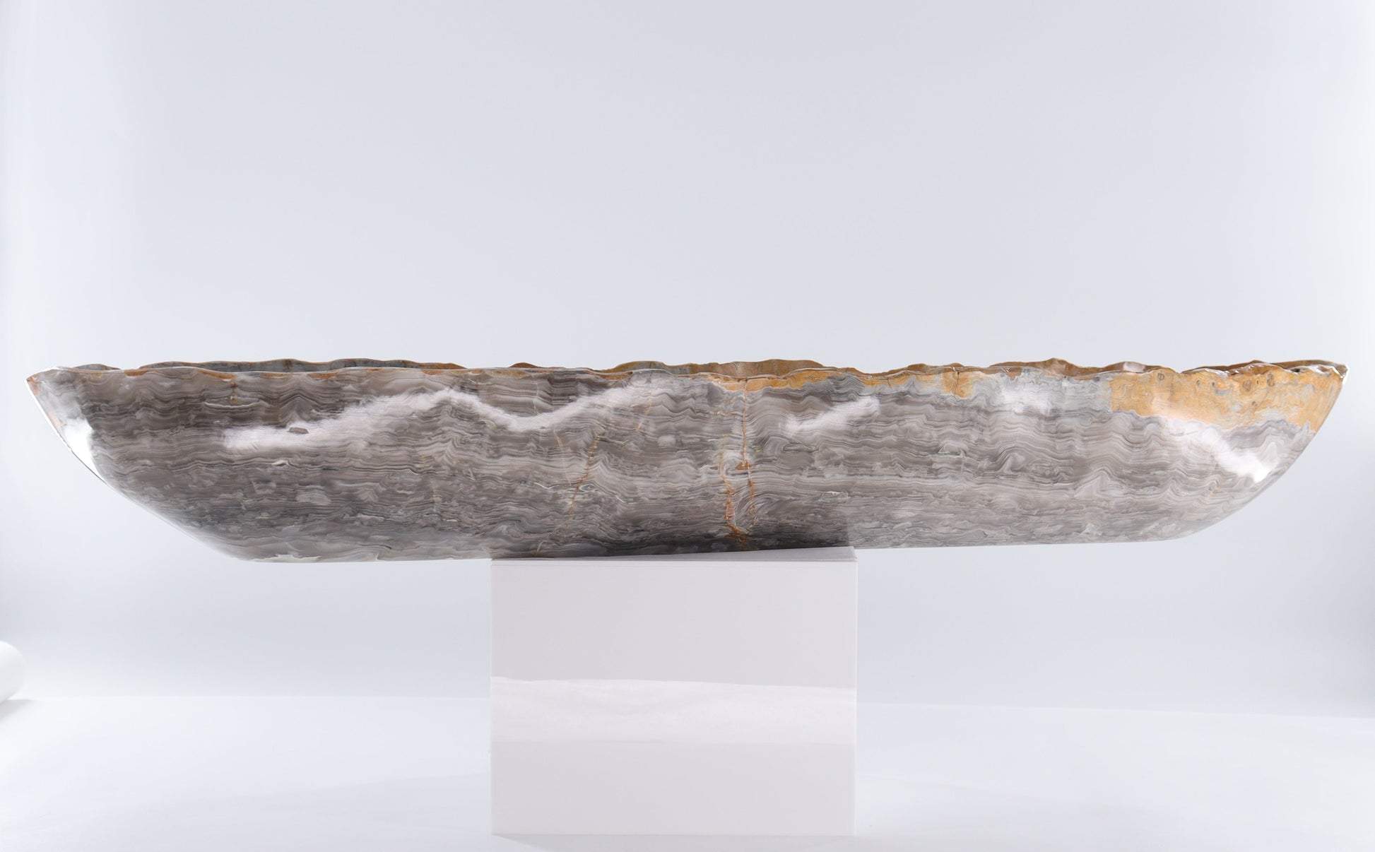 Onyx Canoe Bowl - Expert Wholesale and Supplier of Wholesale Crystals & Bulk Gemstones, ["Bowls","canoe","Mexico","onyx"]