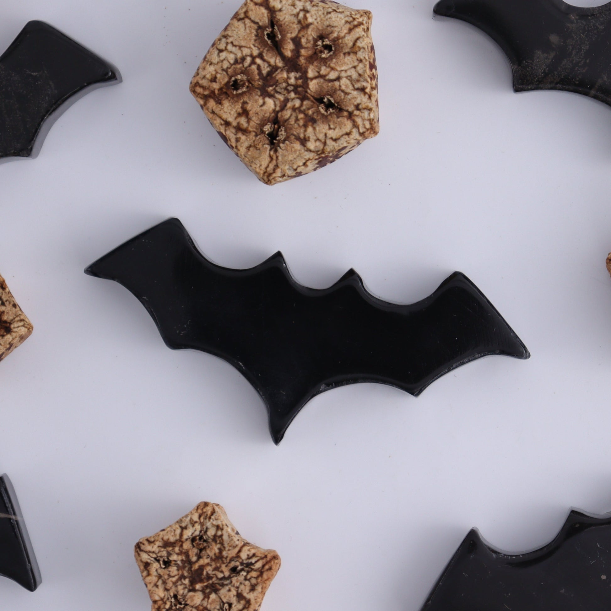 One Black Marble Bat - Expert Wholesale and Supplier of Wholesale Crystals & Bulk Gemstones, ["Bat","Black Marble","Catalog Onyx","Marble"]