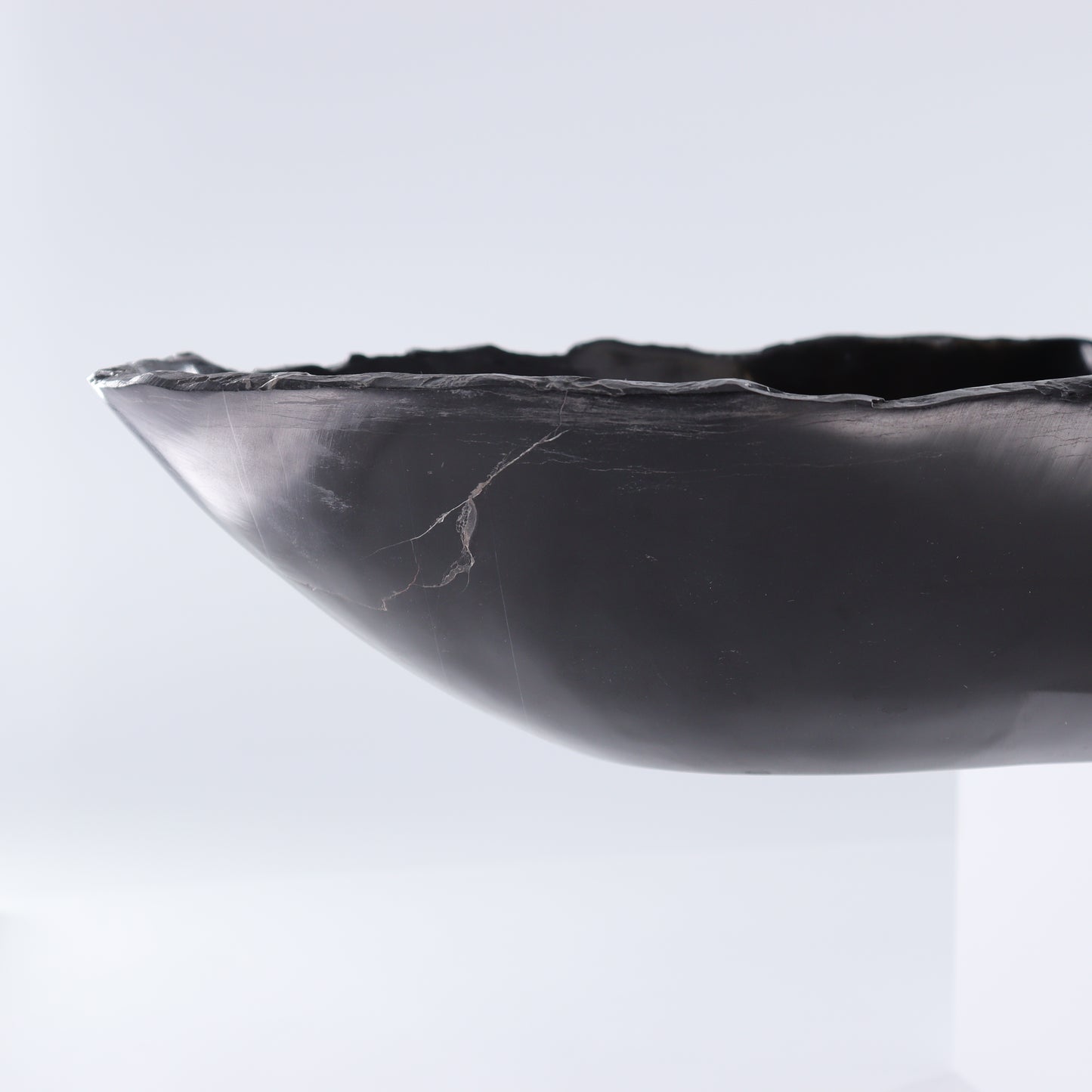 Black Marble Canoe Bowl - Expert Wholesale and Supplier of Wholesale Crystals & Bulk Gemstones, ["Black Marble","Bowls","canoe","Marble","Mexico"]