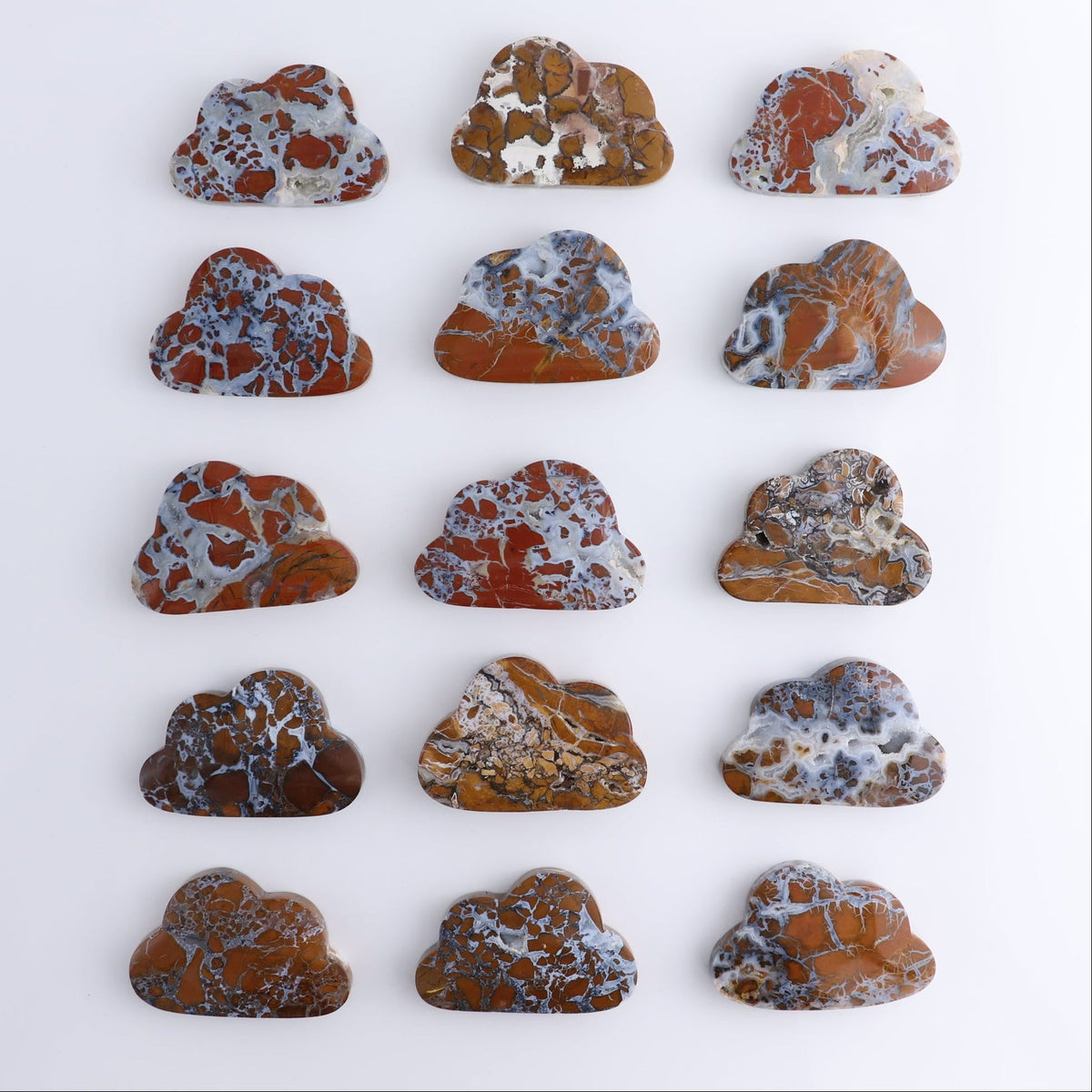 One Cloud Brecciated Jasper | Mi Esperanza Minerals | Supplier of Crystals and Onyx