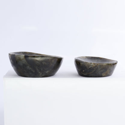 Labradorite Bowls Set of 10 - Expert Wholesale and Supplier of Wholesale Crystals & Bulk Gemstones, ["Bowls","Labradorite","Madagascar"]