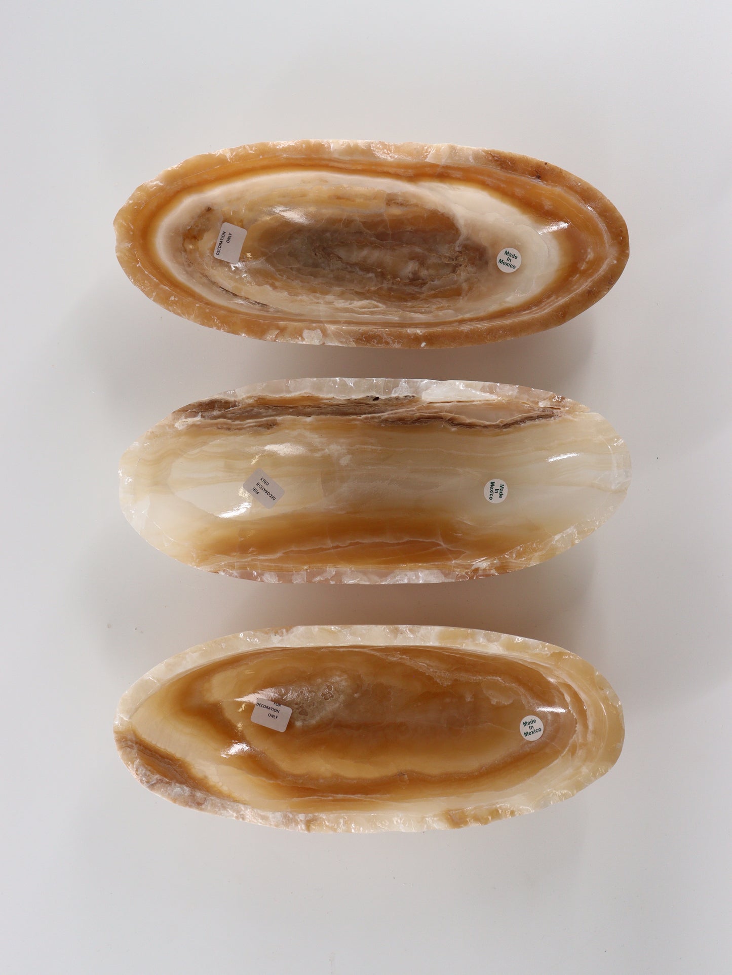 Mixed Brown Onyx Bowls Set of 3 - Expert Wholesale and Supplier of Wholesale Crystals & Bulk Gemstones, []