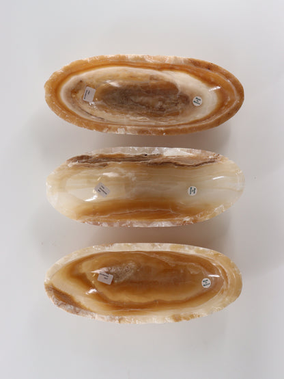 Mixed Brown Onyx Bowls Set of 3 - Expert Wholesale and Supplier of Wholesale Crystals & Bulk Gemstones, []
