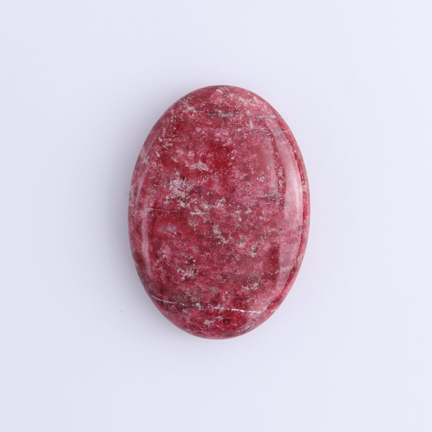 Thulite Palm Stones Set of 3 - Expert Wholesale and Supplier of Wholesale Crystals & Bulk Gemstones, ["Palm Stones","thulite"]