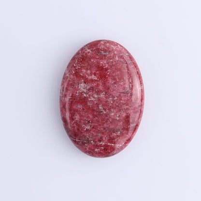 Thulite Palm Stones Set of 3 - Expert Wholesale and Supplier of Wholesale Crystals & Bulk Gemstones, ["Palm Stones","thulite"]