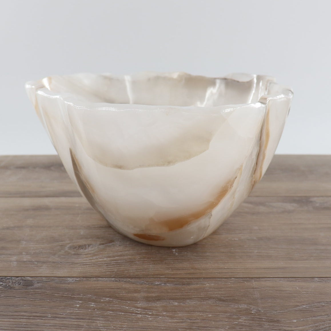 Mexican Onyx/Calcite Bowl 12"