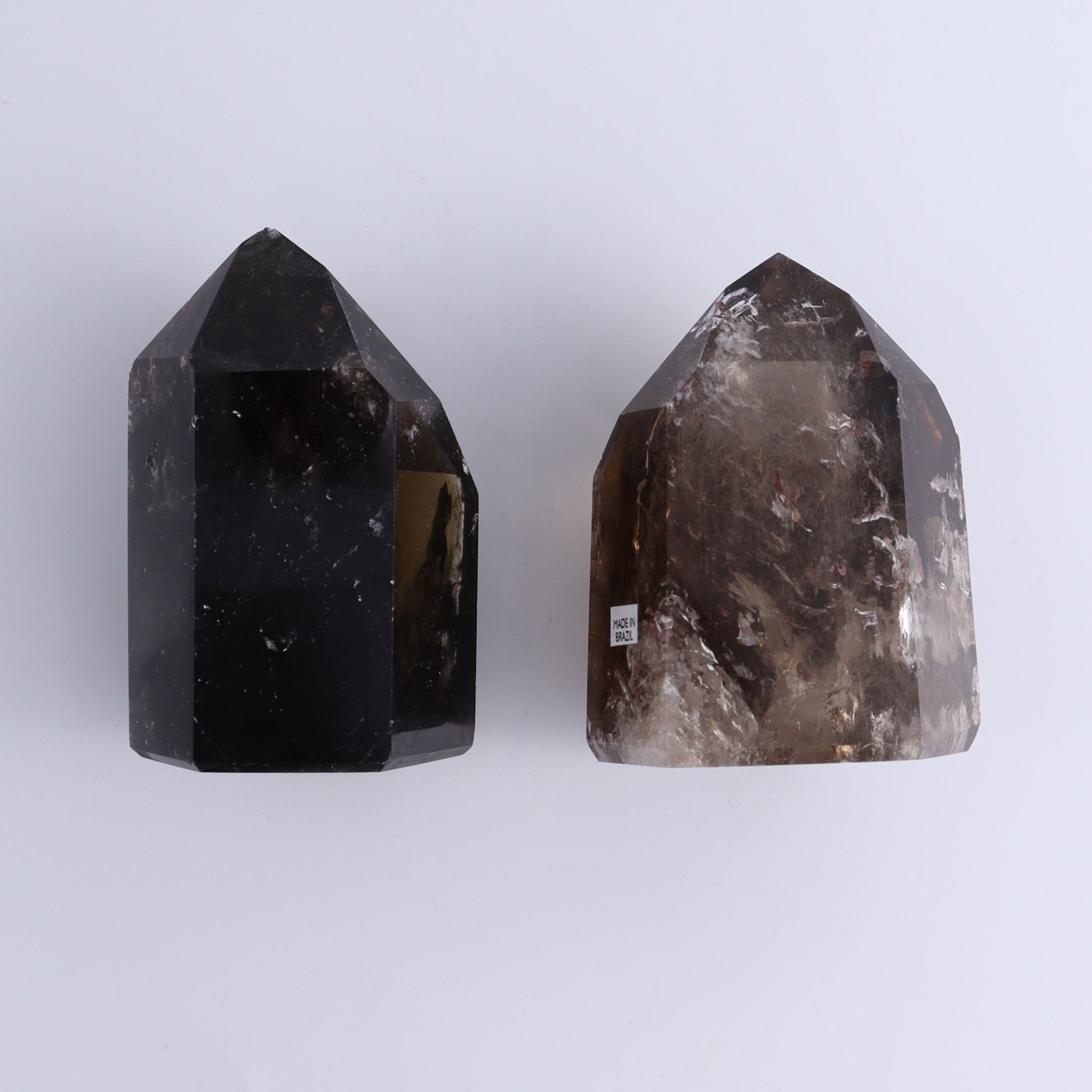 Smoky Quartz Points Set of 6 - Expert Wholesale and Supplier of Wholesale Crystals & Bulk Gemstones, ["Brazil","close_70","Points","Quartz","Smoky Quartz"]
