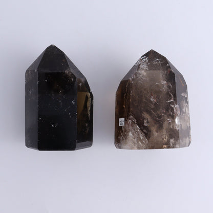 Smoky Quartz Points Set of 6 - Expert Wholesale and Supplier of Wholesale Crystals & Bulk Gemstones, ["Brazil","close_70","Points","Quartz","Smoky Quartz"]