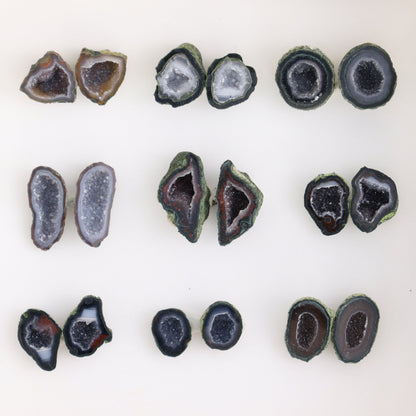 Tabasco Geodes 9 Pairs