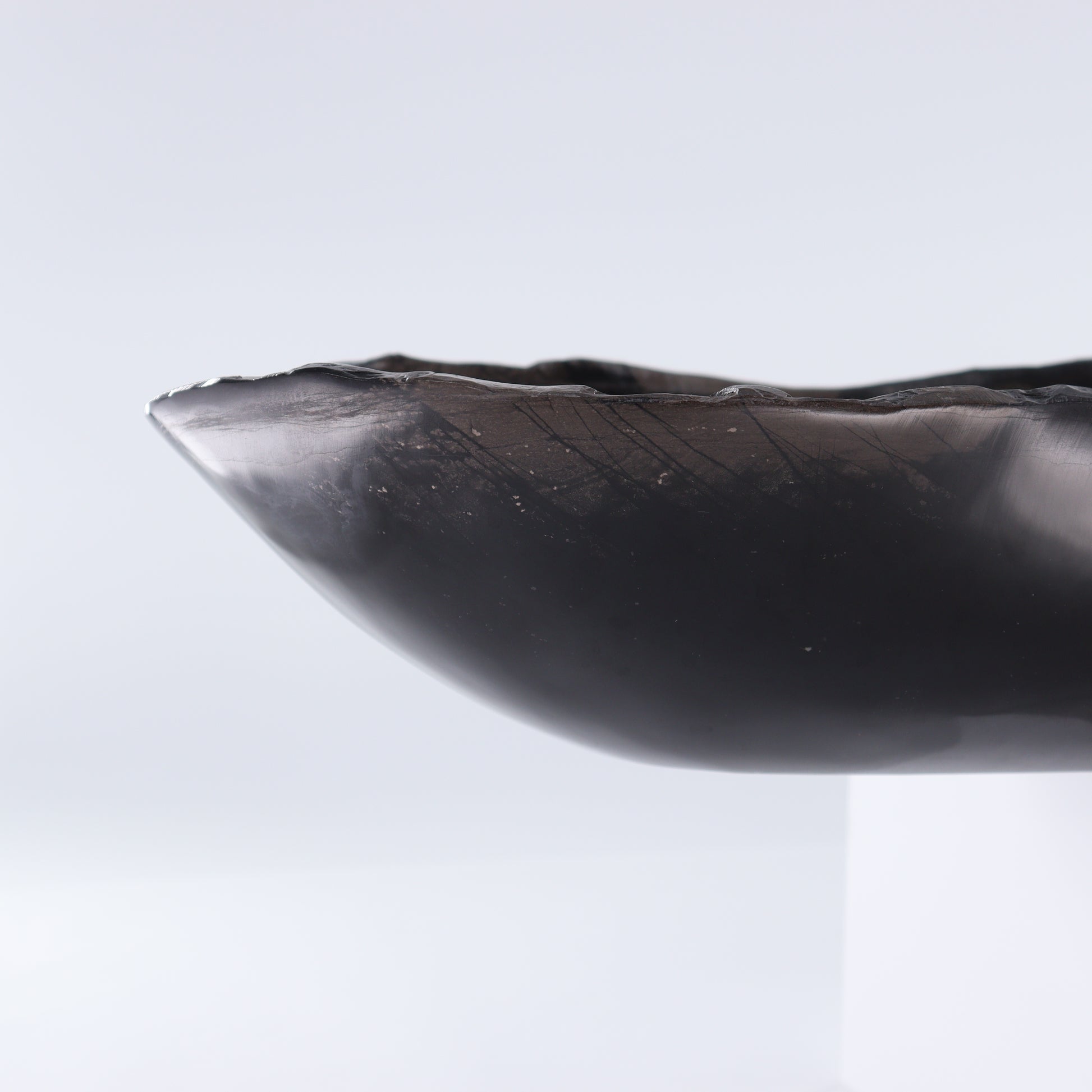 Black Marble Canoe Bowl - Expert Wholesale and Supplier of Wholesale Crystals & Bulk Gemstones, ["Black Marble","Bowls","canoe","Marble","Mexico"]