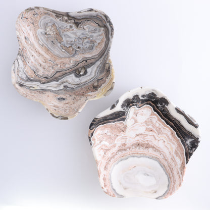 One Bowl Mexican Onyx/Calcite Black & Pink Zebra - Expert Wholesale and Supplier of Wholesale Crystals & Bulk Gemstones, ["bowl","Calcite","Catalog Onyx","Decorative Dish","Mexico","onyx"]