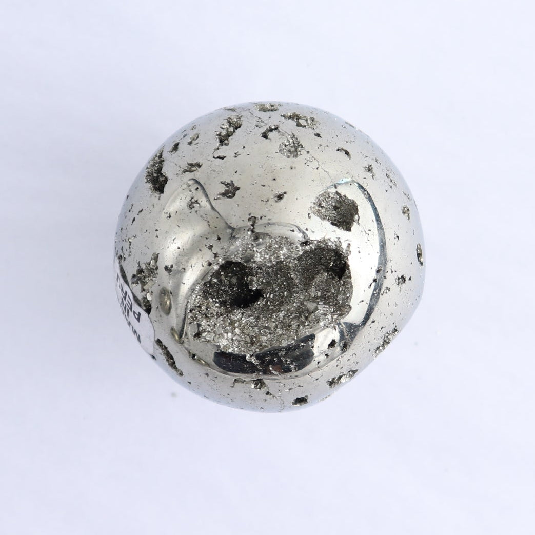 Pyrite Spheres Set of 4