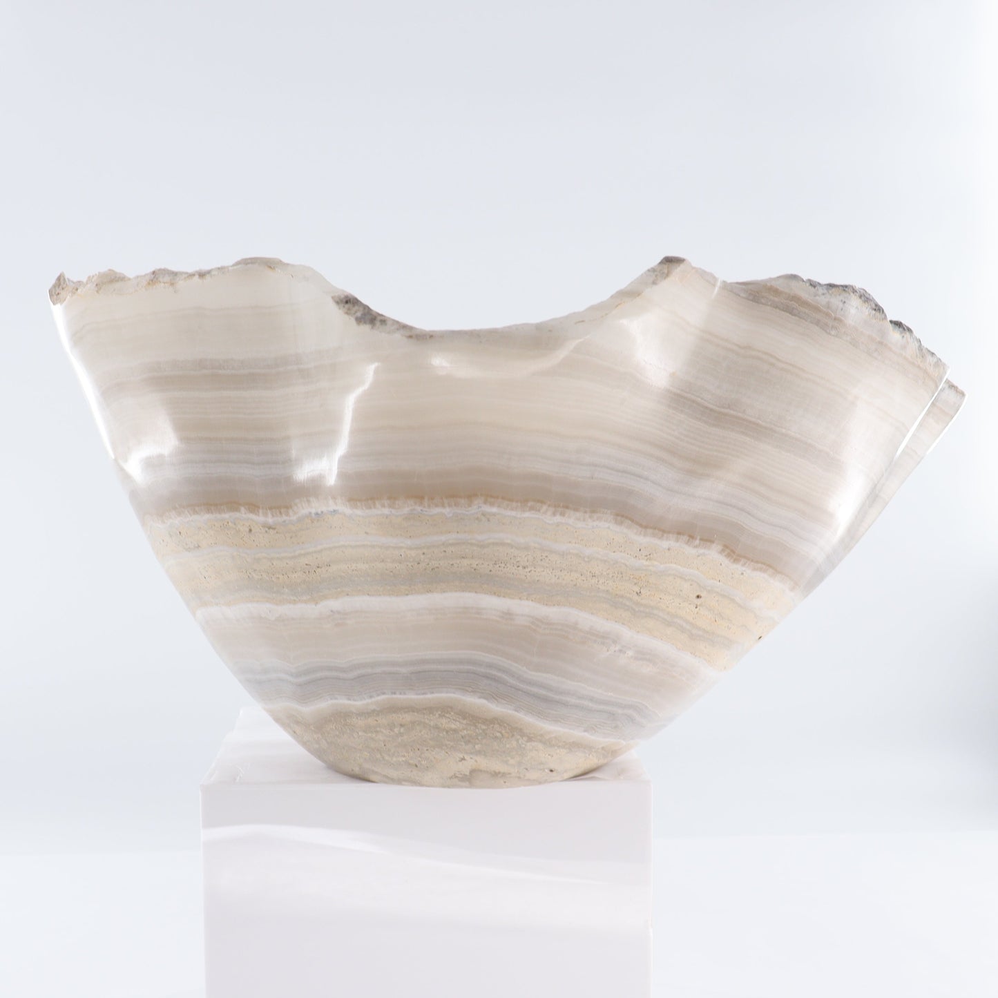Mexican Onyx/Calcite Bowl - Expert Wholesale and Supplier of Wholesale Crystals & Bulk Gemstones, ["Bowls","Calcite","Mexico","onyx"]