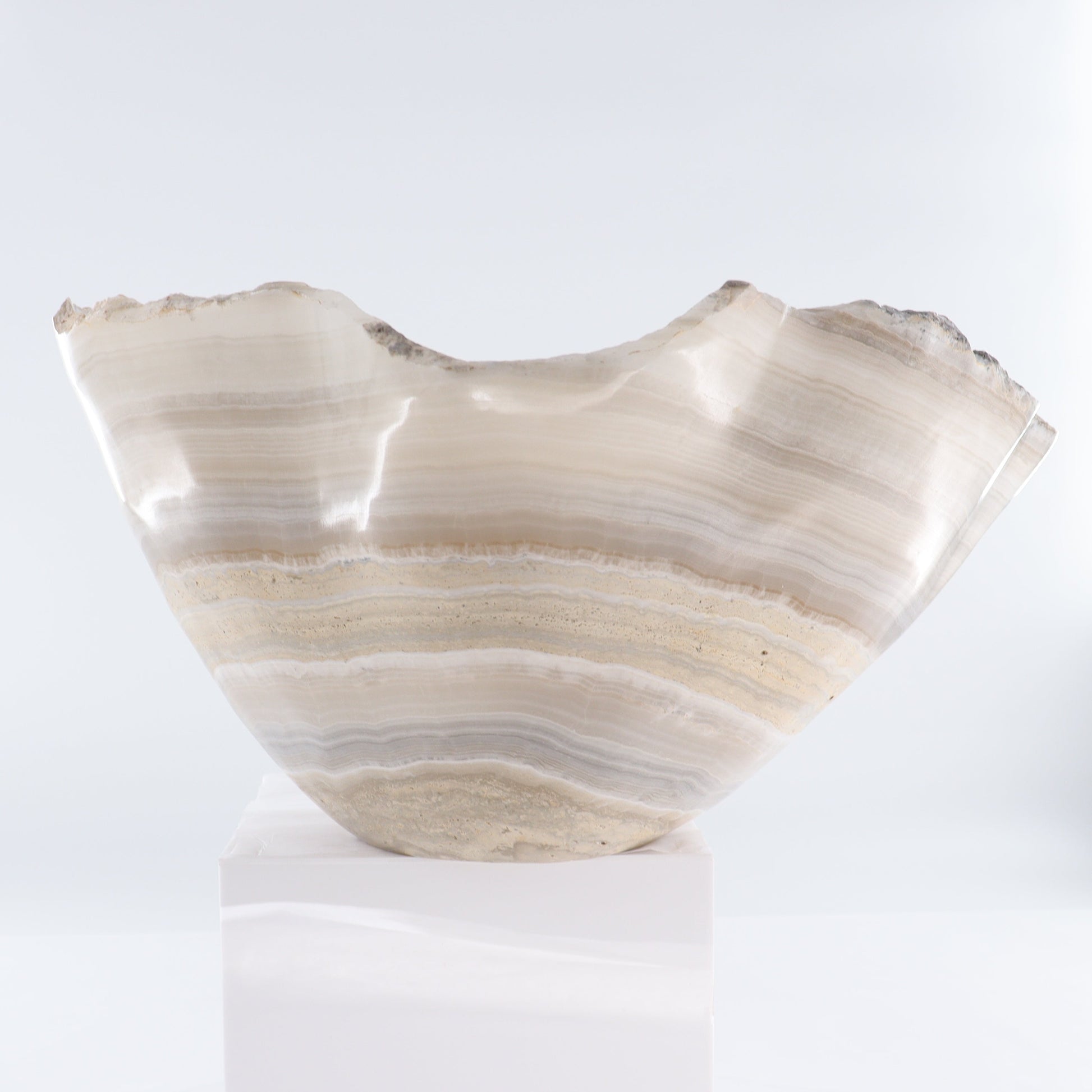 Mexican Onyx/Calcite Bowl - Expert Wholesale and Supplier of Wholesale Crystals & Bulk Gemstones, ["Bowls","Calcite","Mexico","onyx"]