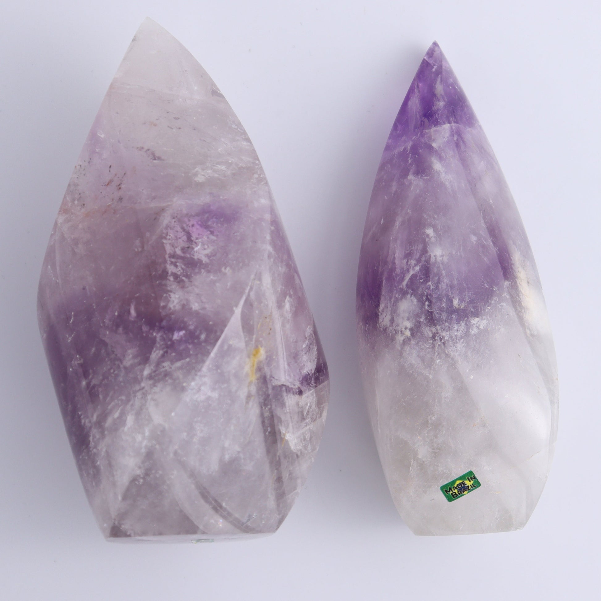 Amethyst Flames Set of 5 - Expert Wholesale and Supplier of Wholesale Crystals & Bulk Gemstones, ["Amethyst","Brazil","flames"]
