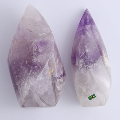 Amethyst Flames Set of 5 - Expert Wholesale and Supplier of Wholesale Crystals & Bulk Gemstones, ["Amethyst","Brazil","flames"]